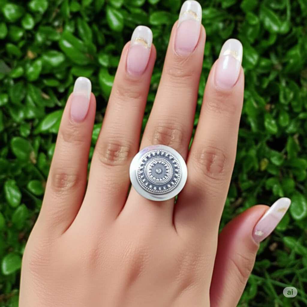Intricate Silver Bloom: A 925 Sterling Set. Made With 925 Silver/ Stamped with 925